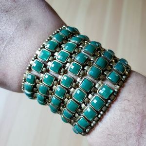 Emerald Green Stretch Bracelet